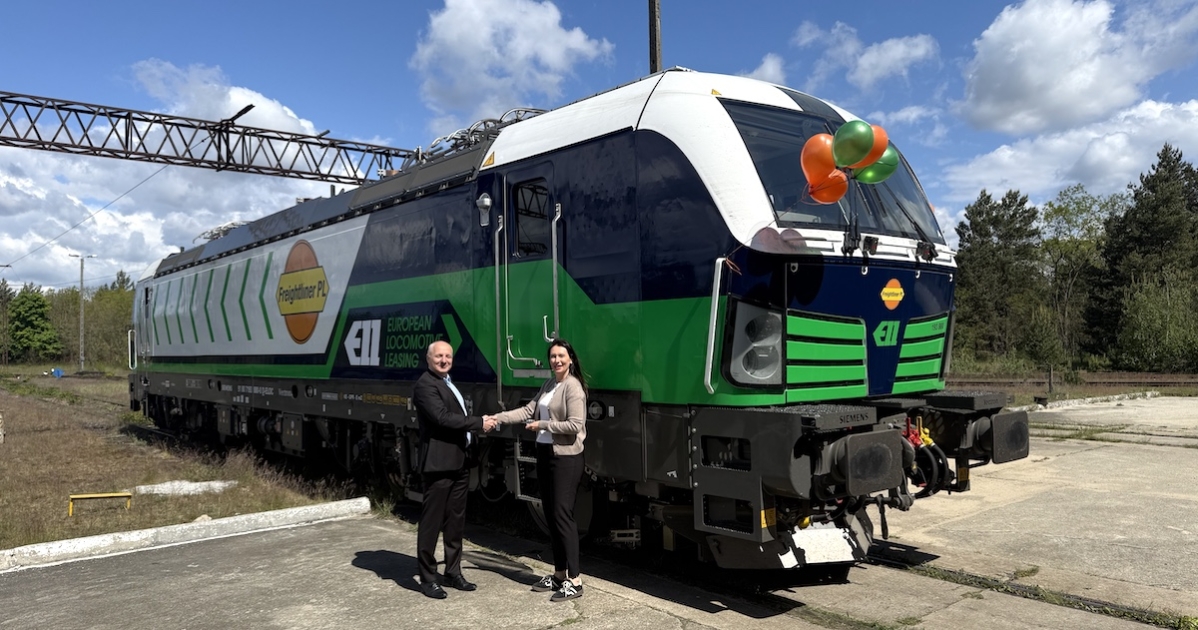 Freightliner PL Vectron Übergabe
